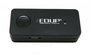 EDUP EP-B3503 Handsfree Wireless Car Bluetooth V3.0 Music Receiver Adapter A2DP Stereo Profile Mic 10m Range for... N2
