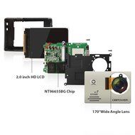 DBPOWER EX5000 14MP Waterproof WIFI 1080P FHD Action Camera with 2-Inch LCD Display, 2 Batteries and Accessories... N4