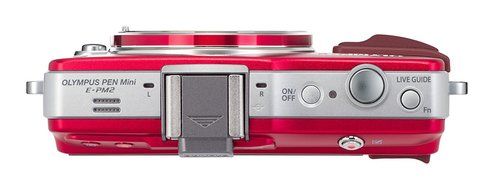 Olympus PEN E-PM2 Red 16.1MP w/ 14-42mm&amp;40-150mm Lens Kit - International Version (No Warranty) N9