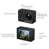 4K WIFI Sports Action Camera, SOOCOO UHD Waterproof Sports Video Camera 20MP 170&deg; Wide Angle 2.0 inch LCD Screen... N3