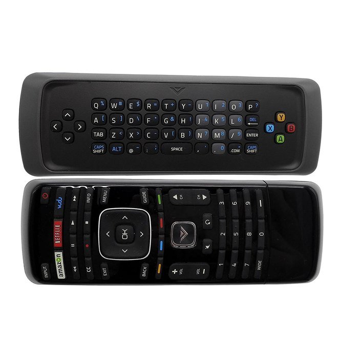 New XRT300 Keyboard TV Remote Control fit for Vizio TV M320SR M420SR M470NV M550NV M470VSE M650VSE M550VSE M3D460SR...