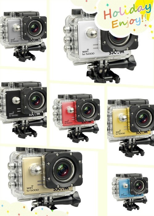Original SJCAM SJ5000 WIFI Novatek 96655 14MP 2.0" LCD 1080P 170 Degree Wide Angle Sport Action Camera Waterproof...