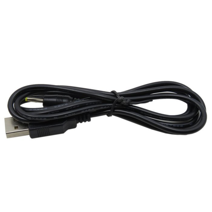CableDeconn USB to DC4.0 mm/1.7mm 5 Volt DC Barrel Jack Power Cable N8