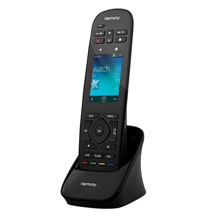 Logitech Harmony Ultimate All in One Remote with Customizable Touch Screen and Closed Cabinet RF Control 915-000201...