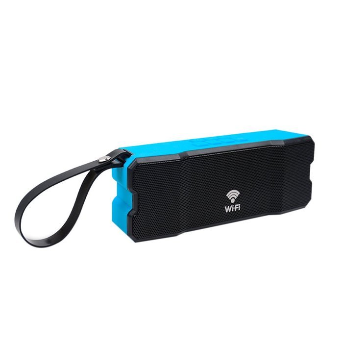 Waterproof WiFi Speaker, TEQStone Portable Wireless Speaker Music Player Louderspeaker with Bass and Microphone... N9