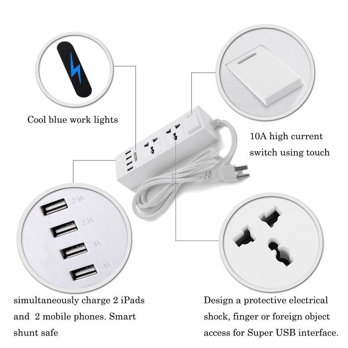 International Travel Adapter USB Charger,Hikeren Universal World Wide All-in-one Safety Travel Charger Wall Charger... N6