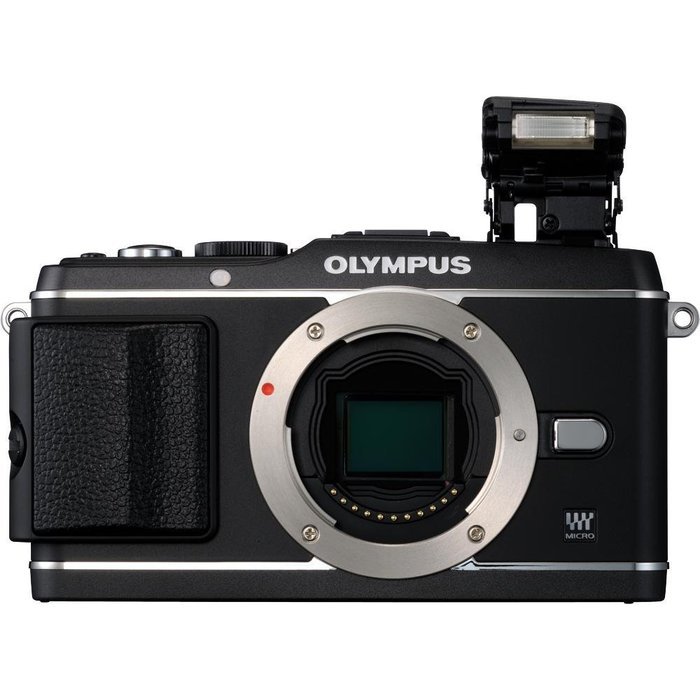 Olympus PEN E-P3 12.3 MP Live MOS Micro Four Thirds Interchangeable Lens Digital Camera with 17mm Lens - Black N2