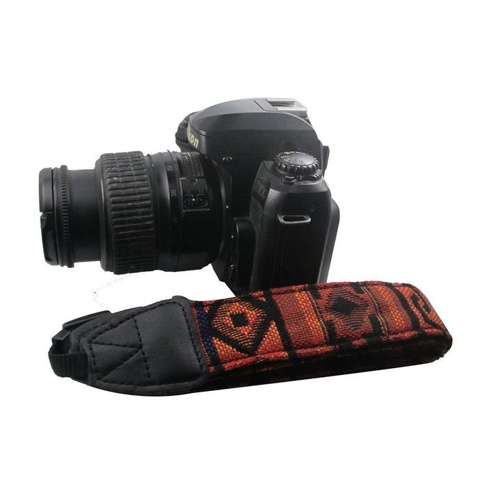 Mavota Colorful Stripe Camera Shoulder Neck Strap Camera Belt For Canon Nikon Olympus Panasonic Pentax Sony SLR... N9