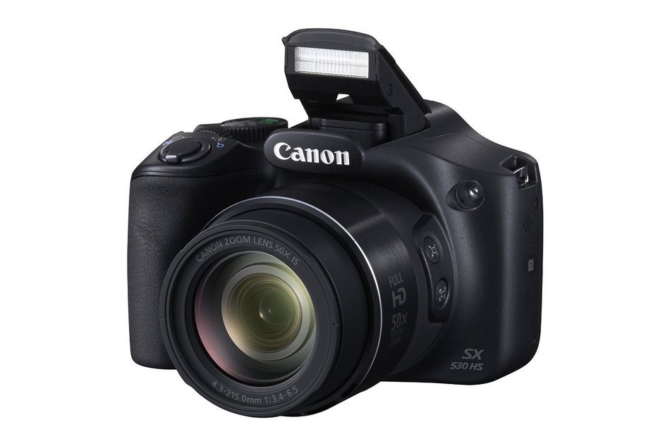 Canon PowerShot SX530 HS 16.0 MP CMOS Digital Camera with 50x Optical Image Stabilized Zoom (24&ndash;1200mm) and 3-... N3
