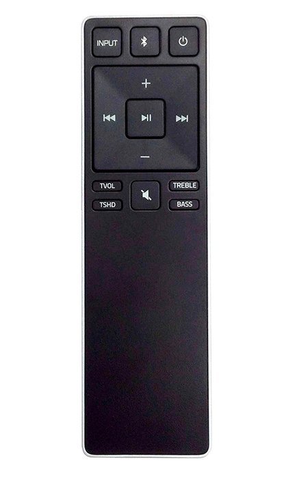 New Remote Control XRS321-C fit for VIZIO Sound Bar SB3820-C6 SB3821-C6 SB2920-C6 SS2521-C6 SS2520-C6 (Black) N3