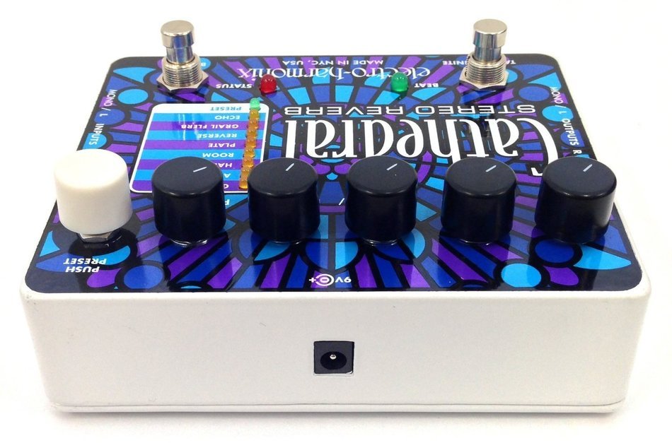 Electro-Harmonix Cathedral Stereo Reverb Pedal N5
