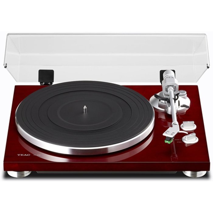 Teac 2-Speed Analog Turntable Black (6-TN-300-B) with RCA D4+ Vinyl Record Cleaning Fluid System & Audio-Technica... N5