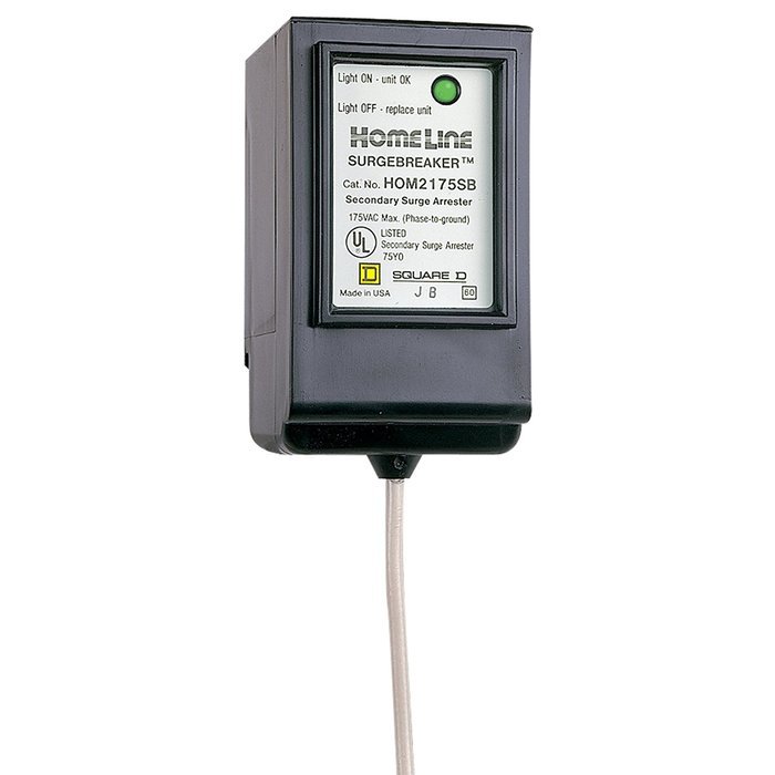 Square D by Schneider Electric HOM2175SB Homeline SurgeBreaker Surge Protective Device Takes 2 Load Center Spaces N2