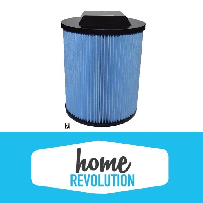 2-PACK Ridgid VF5000 3 Layer High Efficiency Wet & Dry Home Revolution Brand Replacement Vacuum Cartridge Filters