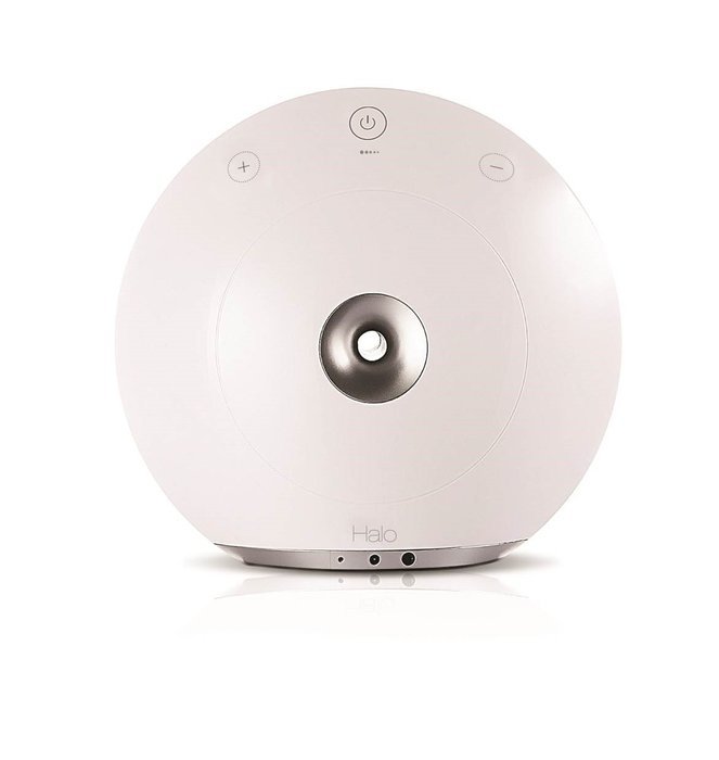 Pure Acoustics Halo Portable Wireless Bluetooth Speaker 10W Output Power, 8 Hours of Play White N6