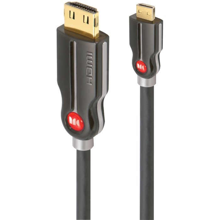 Monster Essentials Micro HDMI Cable, Black - 8 Ft.
