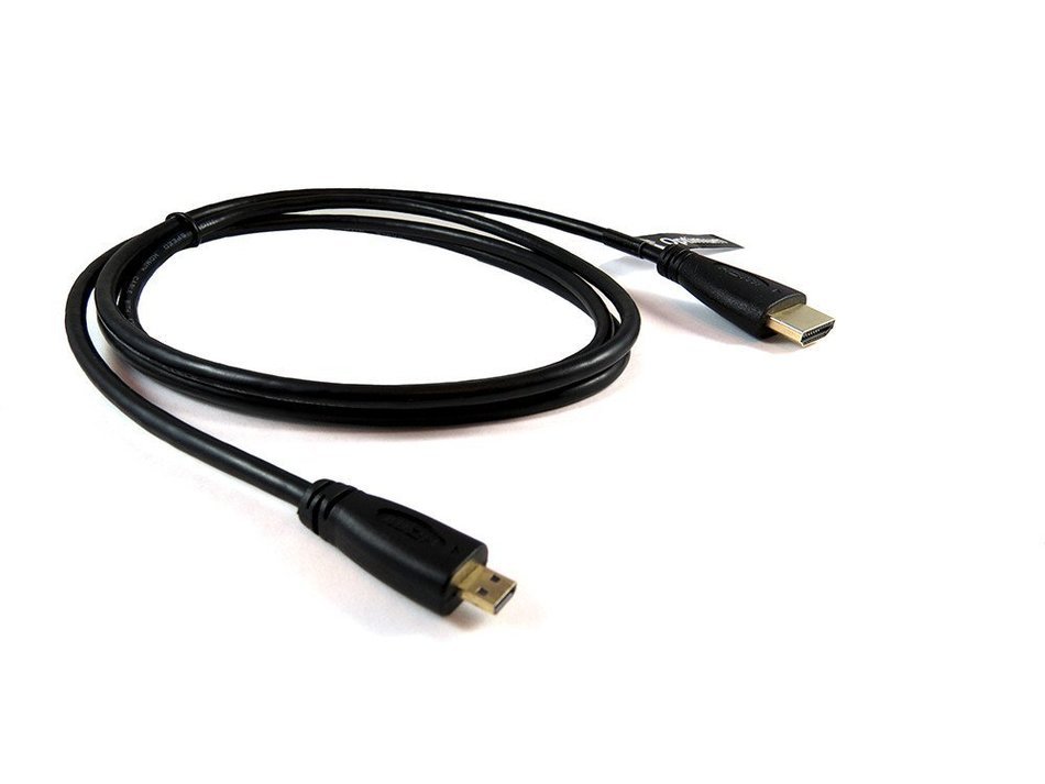 Optimum Orbis Micro Hdmi to Hdmi Cable for Lenovo Yoga 2 Pro, Yoga 11, Ideatab S6000, Miix 8, Miix 2 10, Lynx... N2