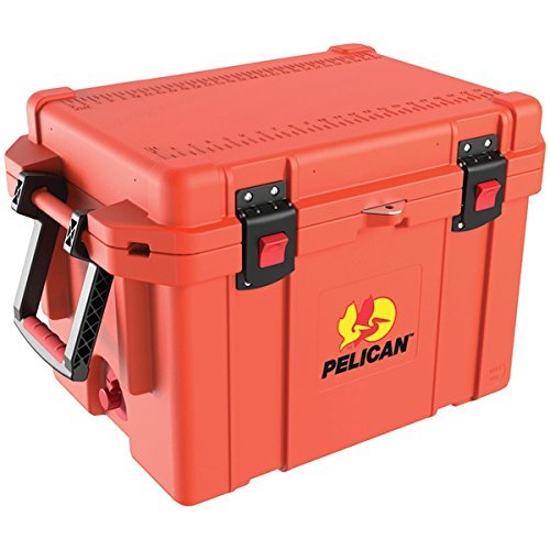 New PELICAN 32-35Q-CC-ORG 35-Quart ProGear Elite Cooler (Bright Orange)