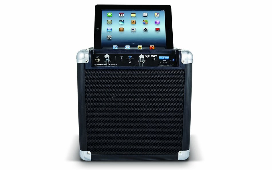 [Obsolete] Ion Audio iPA57 Tailgater Bluetooth Portable Speaker System with Auxiliary USB Charger N8