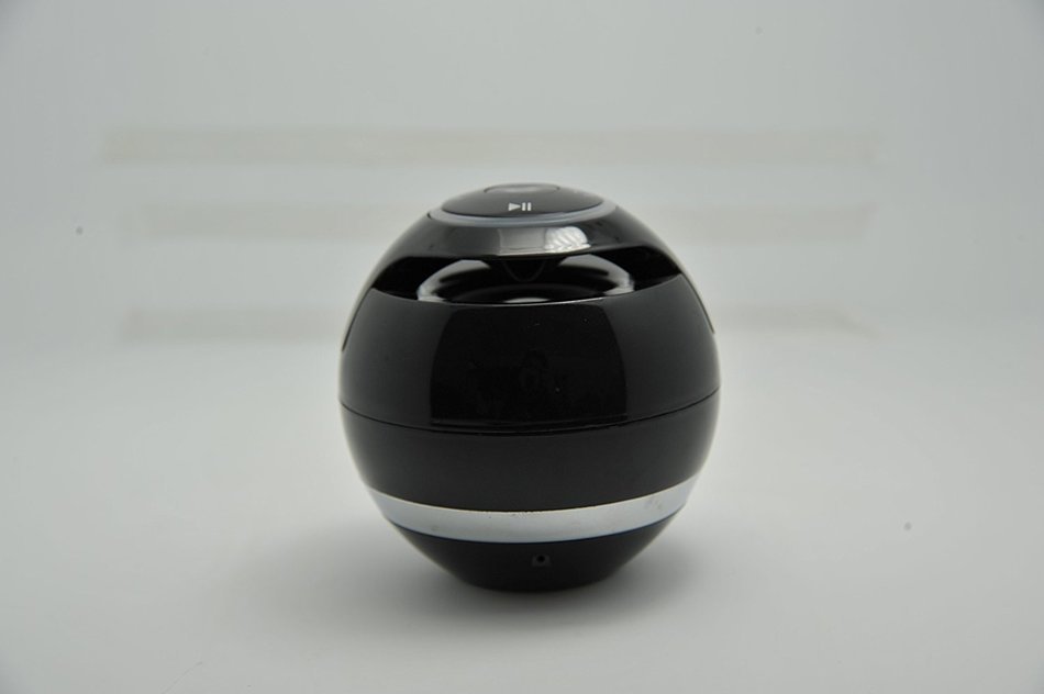 Black - LED Bluetooth 3.0 Stereo Speaker With Mic Radio & MP3 All in One Free SD card included