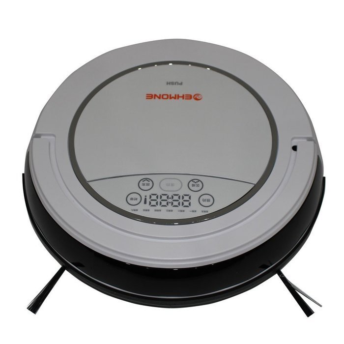 EHMONE Robot Vacuum Cleaner for Pets and Allergies Home White N4