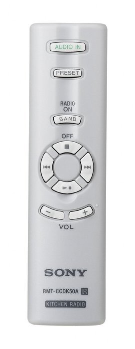 Sony ICFCDK50 Under Cabinet Kitchen CD Clock Radio N3