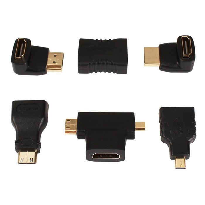 Boytond mini Golden Plated Hdmi Cable Adapters Changer Adapter Converter Mini Hdmi Micor Hdmi or male fmale for... N13