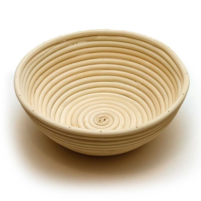 Round Proofing Basket Banneton Brotform 8.5 Inch w/ LINER