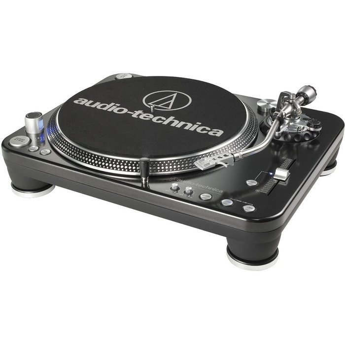 Audio-Technica AT-LP1240-USB Professional DJ Turntable With RCA Turntable Cleaning System N4
