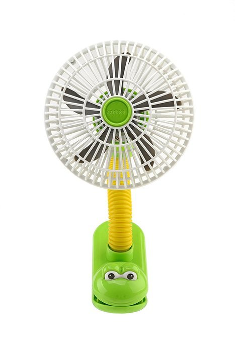 O2COOL 4-Inch Portable Clip Fan - Frog N3