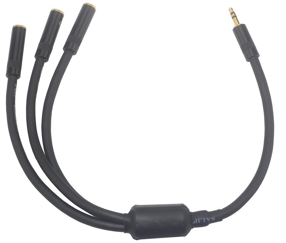 Wv-35to3/35kite-03 1/8" 3.5mm Stereo Plug Male to 3 1/8" 3.5mm Stereo Jack Female 1 Input 3 Output Stereo Audio... N2