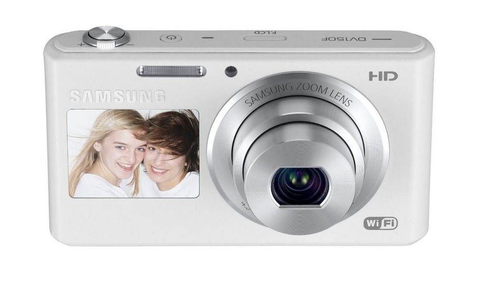 Samsung DV150F 16.2MP Smart WiFi Digital Camera with 5x Optical Zoom and 2.7" front and 1.5" rear Dual LCD Screens... N14