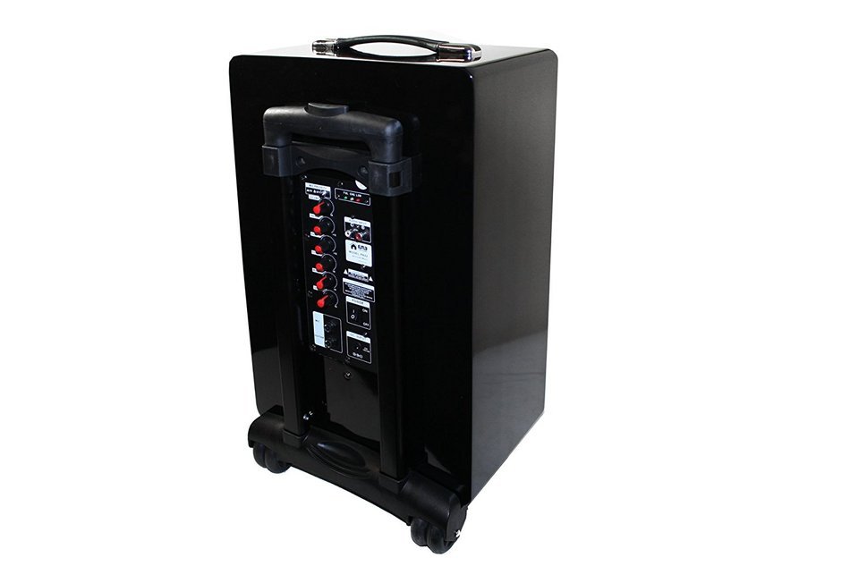 EMB PK82 BLACK Color 800W 8" Portable Professional Rechargeable BOOM Box Speaker N5