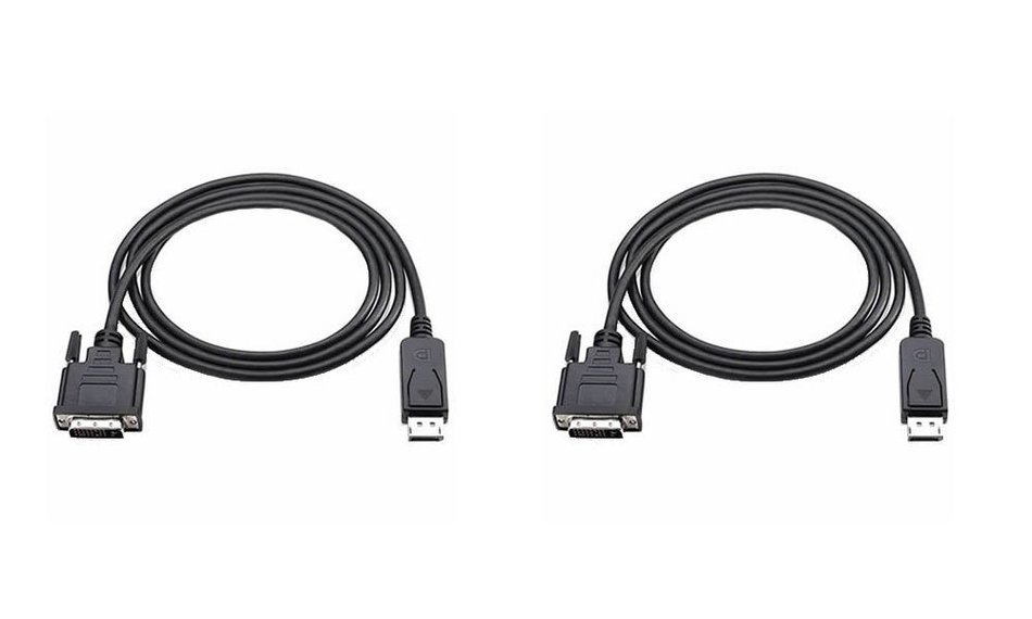 C&E CNE96374 Premium Black DisplayPort Male to DVI Cable Male - 6 feet / 2 meters N4