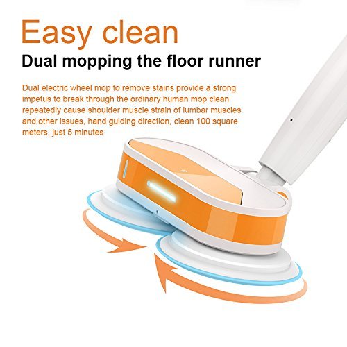 Cop Rose Vacuum Cleaning Robot - Sweeps, Cleans, Mops and UV Sterilizes your Home, Perfect for Cleaning Pet Hair... N4