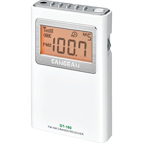 New SANGEAN DT-160 AM/FM Pocket Radio