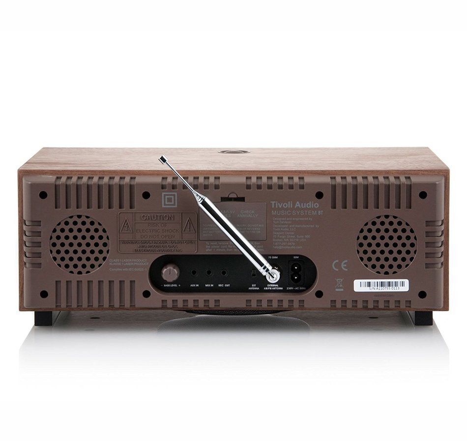 Tivoli Audio Music BT All-In-One Wireless Bluetooth System (Walnut/Beige) N3