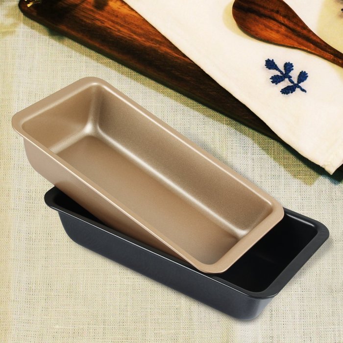 Yilove 8.5" Non-stick Loaf Pan,Toast Baking Pan(Champagne) N7