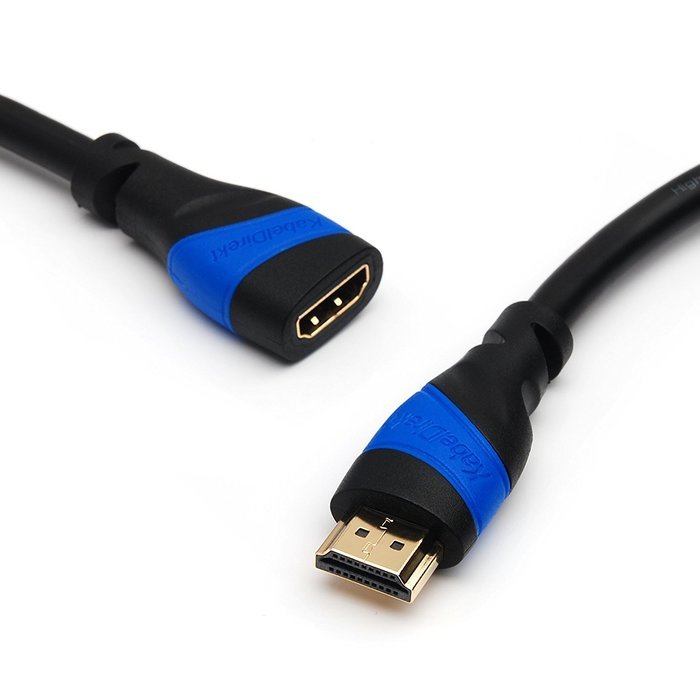 KabelDirekt (25 feet) HDMI Extension Cable (1080p 4K 3D High Speed with Ethernet ARC) - TOP Series N5