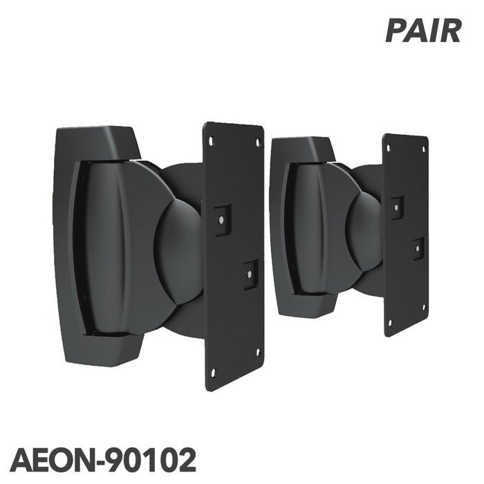 Heavy Duty Speaker Wall Mount - For Bookshelf, Large or Small Speakers N2