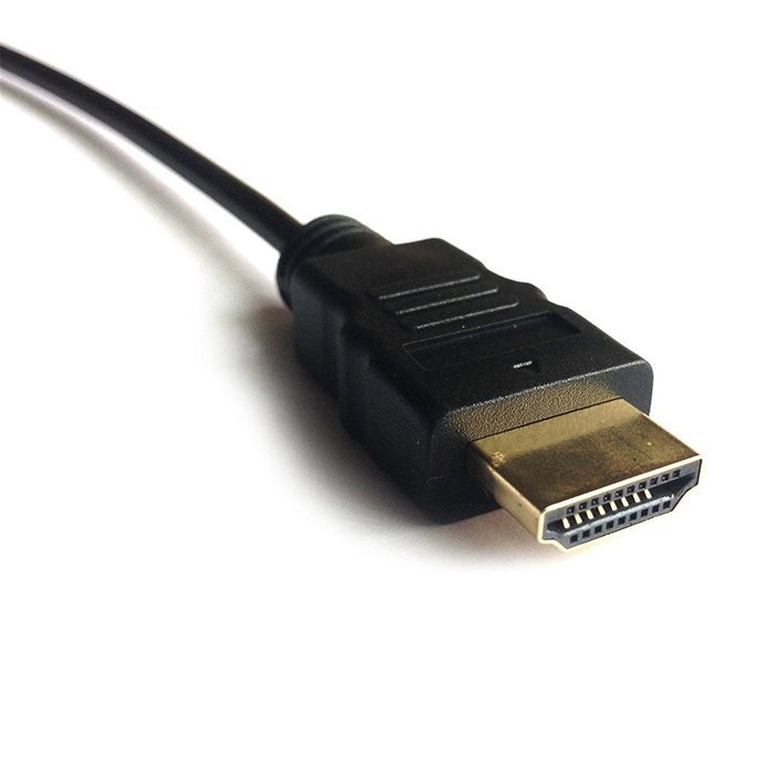 Allytech(TM) 6 Feet New HDMI Gold Male to VGA Male D-SUB HD 15 Pin M/M Adapter Connector Cable for Laptop PC LCD... N4