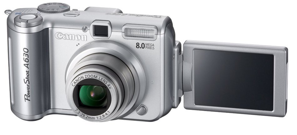 Canon PowerShot A630 8MP Digital Camera with 4x Optical Zoom N4