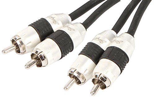 Stinger SI823 3-Foot 2-Channel 8000 Series Audiophile Grade RCA Interconnect Cable