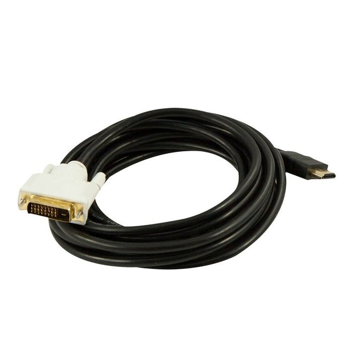 Fullink Gold-Plated DVI-D Dual Link Male to HDMI to Female Adapter - 4K Resolution Ready N6