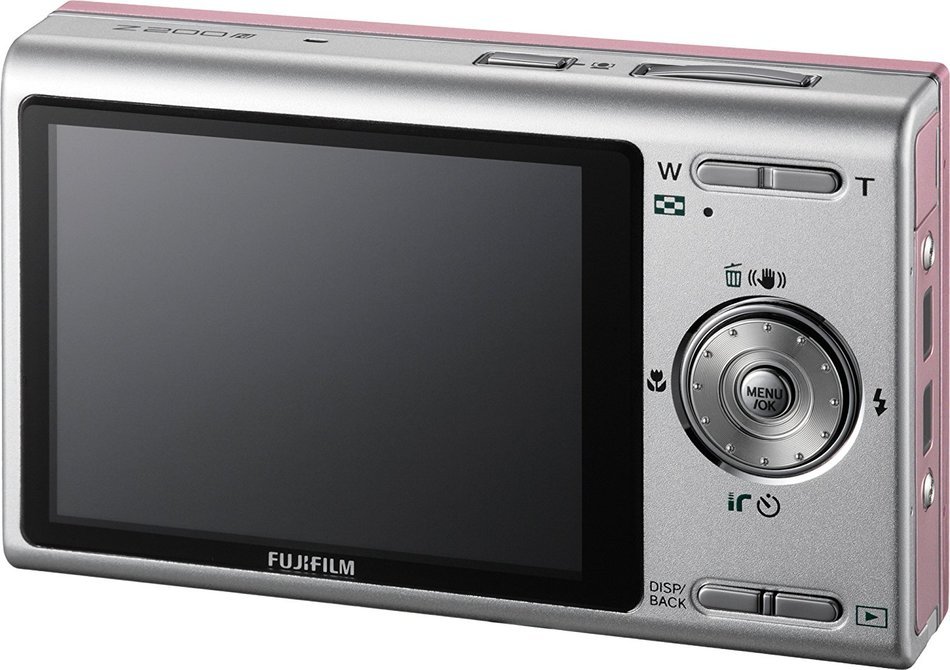 Fujifilm FinePix Z200fd 10MP Digital Camera with 5x Optical Dual Image Stabilized Zoom (Pink) N2