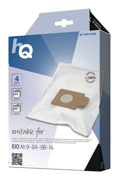 HQ Vacuum cleaner bag EIO/Kalorik Futura/Vision [W7-50501/HQN] N5