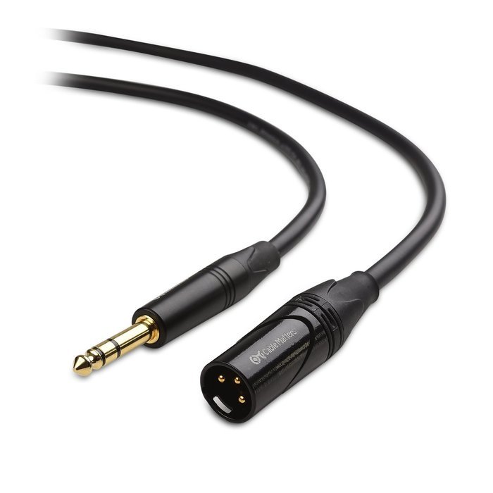 Cable Matters XLR to TRS 6.35mm (1/4 Inch) Cable 10 Feet N5