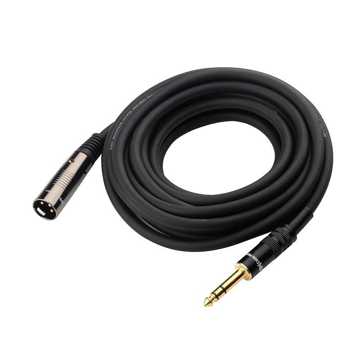 Cable Matters XLR to TRS 6.35mm (1/4 Inch) Cable 10 Feet N8