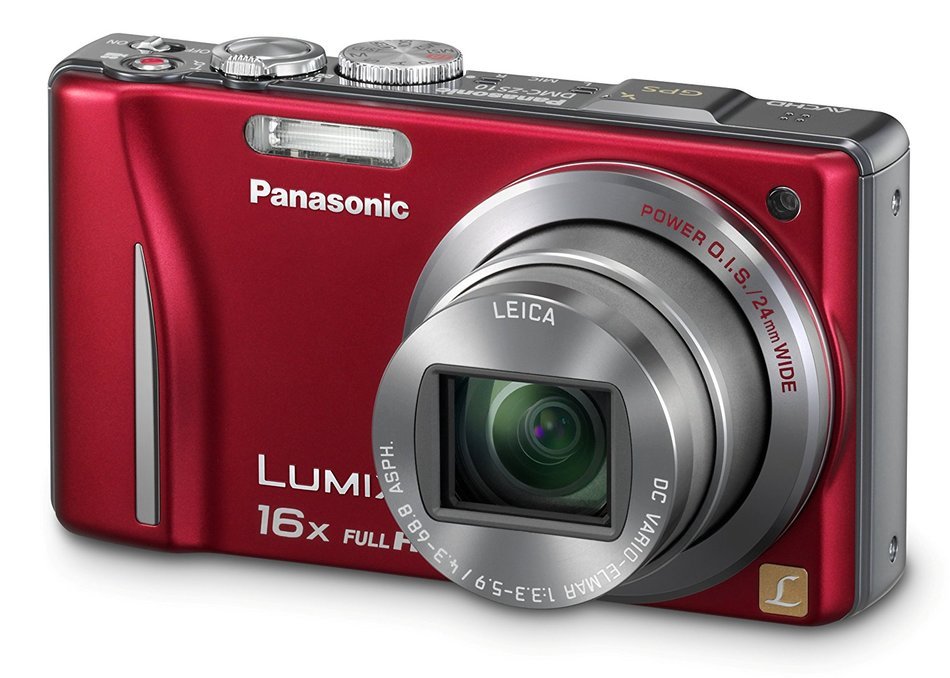 Panasonic Lumix DMC-ZS10 14.1 MP Digital Camera with 16x Wide Angle Optical Image Stabilized Zoom and Built-In... N9