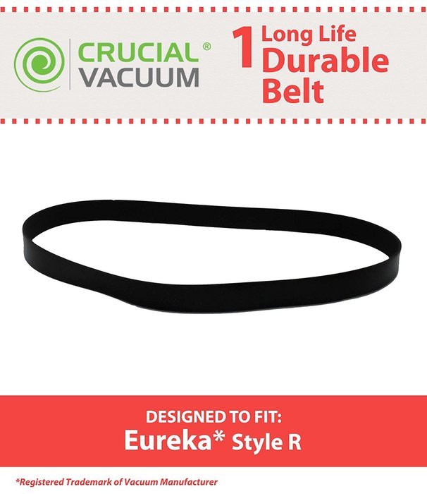 1 Eureka R Style Long Life Belt for 4800 SmartVac Series - Compare to Part #61110, 61110B; Designed and Engineered...